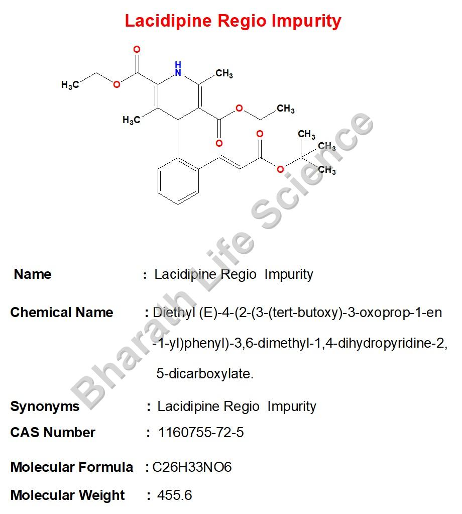 Lacidipine Regio  Impurity 